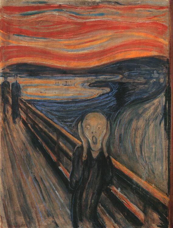 The Scream, Edvard Munch